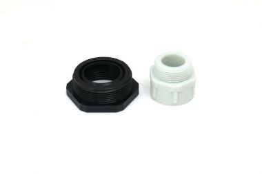 德陽M25轉M20螺紋尼龍防水減縮環轉換變徑轉接塑料電纜接頭